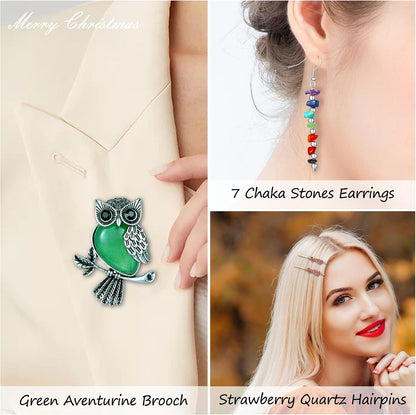 Crystal Jewellery Advent Calendar 2026 For Women Teen Girls, 24 Surprises With Necklace Bracelets Earrings Ring, Natural Crystal Advent Calendar 2026 For Wife Mother Girlfriend Daughter Granddaughter