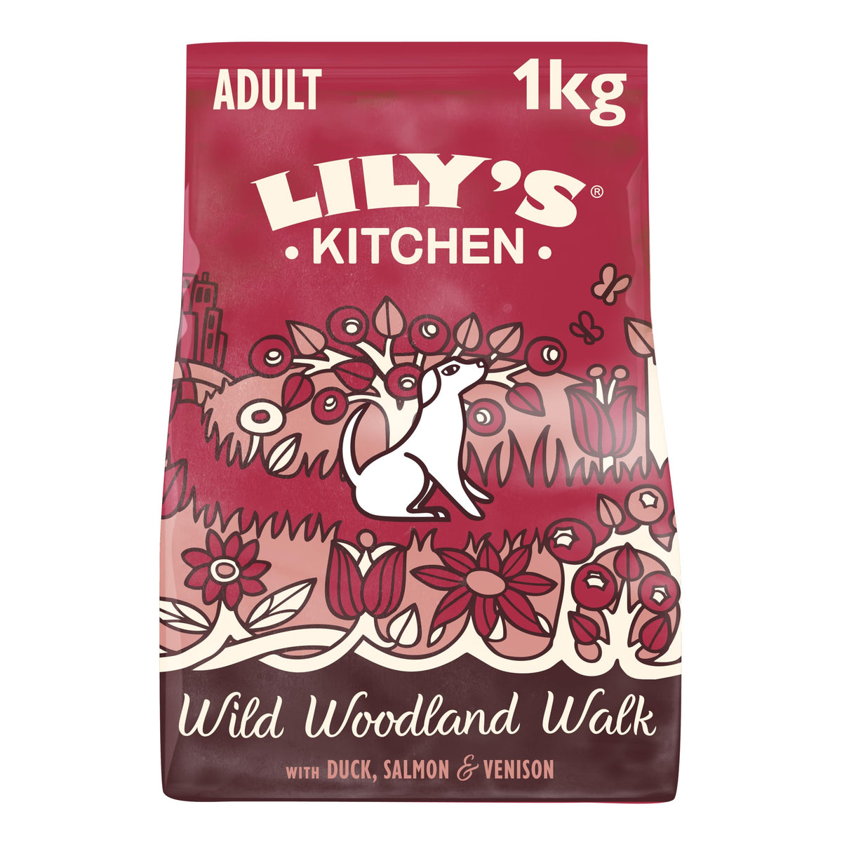 Natural Ingredients Adult Dry Dog Food Balanced Recipe
