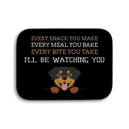 Every snack you make Funny Lyrics - Pet food Mat - Choose your Dog!