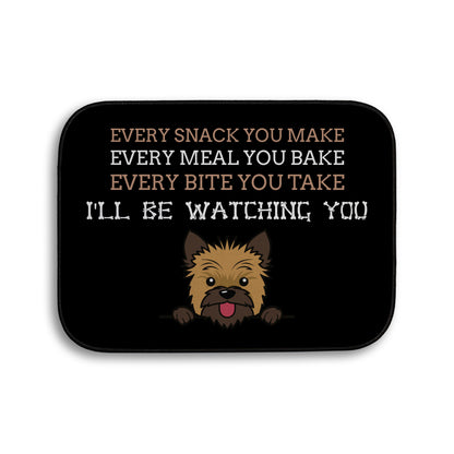 Every snack you make Funny Lyrics - Pet food Mat - Choose your Dog!