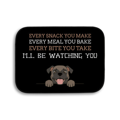 Every snack you make Funny Lyrics - Pet food Mat - Choose your Dog!