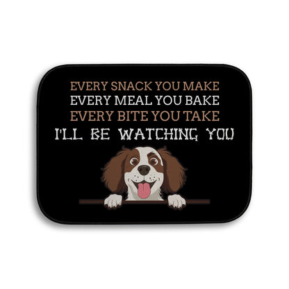 Every snack you make Funny Lyrics - Pet food Mat - Choose your Dog!