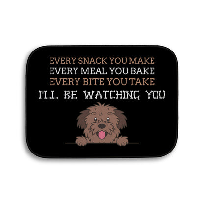 Every snack you make Funny Lyrics - Pet food Mat - Choose your Dog!