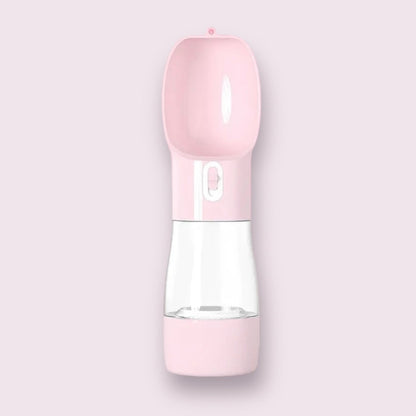 Water & Treat Bottle - Pink