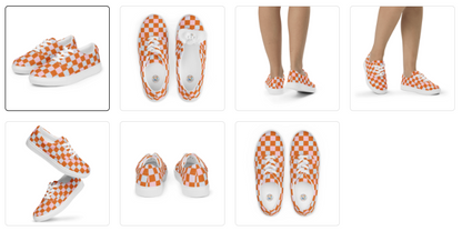 Ladies' Casual Canvas Lace-Ups
