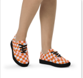 Ladies' Canvas Lace-Up Trainers