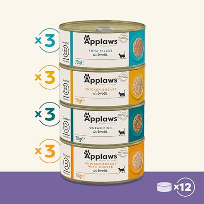 Applaws 100% Natural Wet Cat Food, Multipack - Sayby’s
