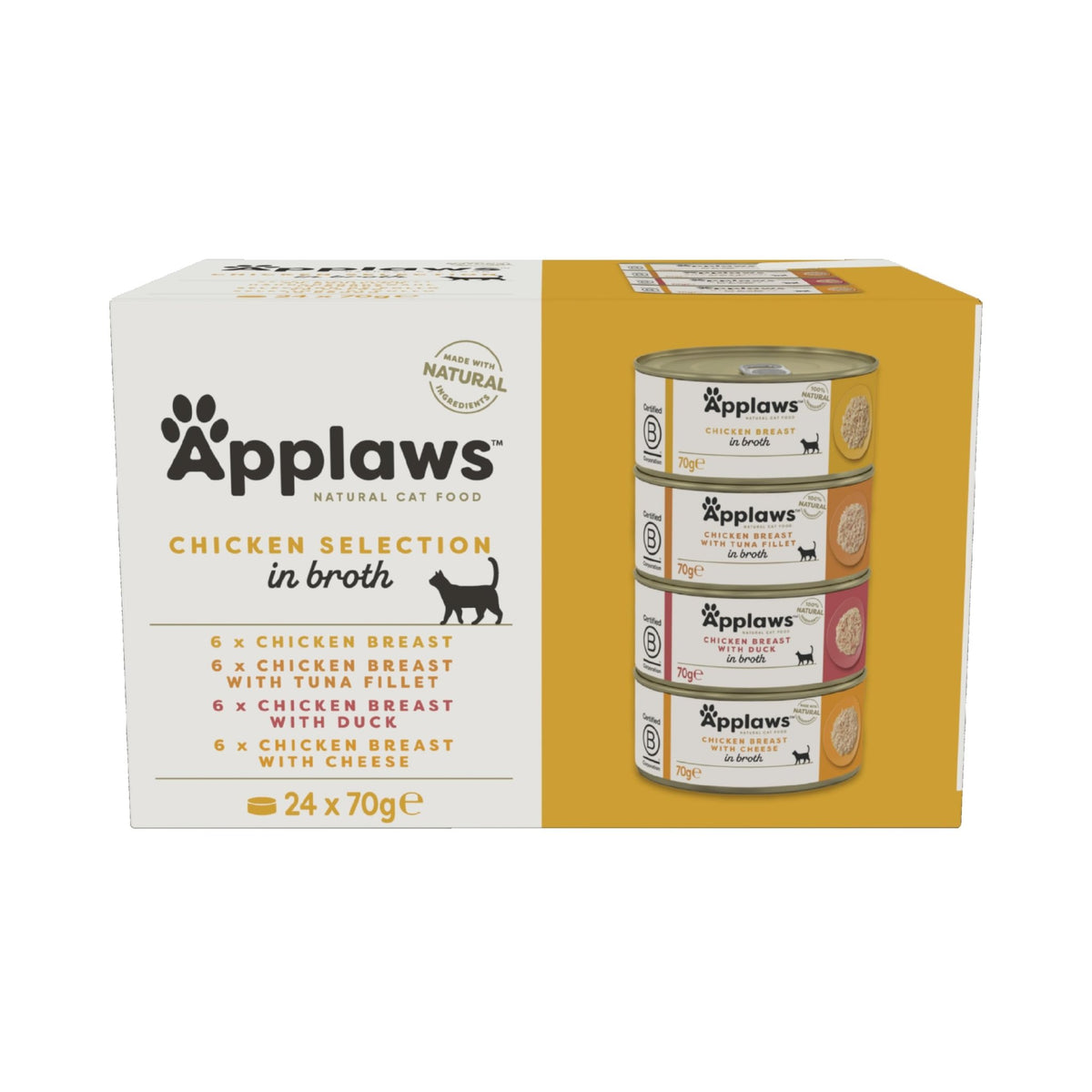 Applaws 100% Natural Wet Cat Food, Multipack - Sayby’s