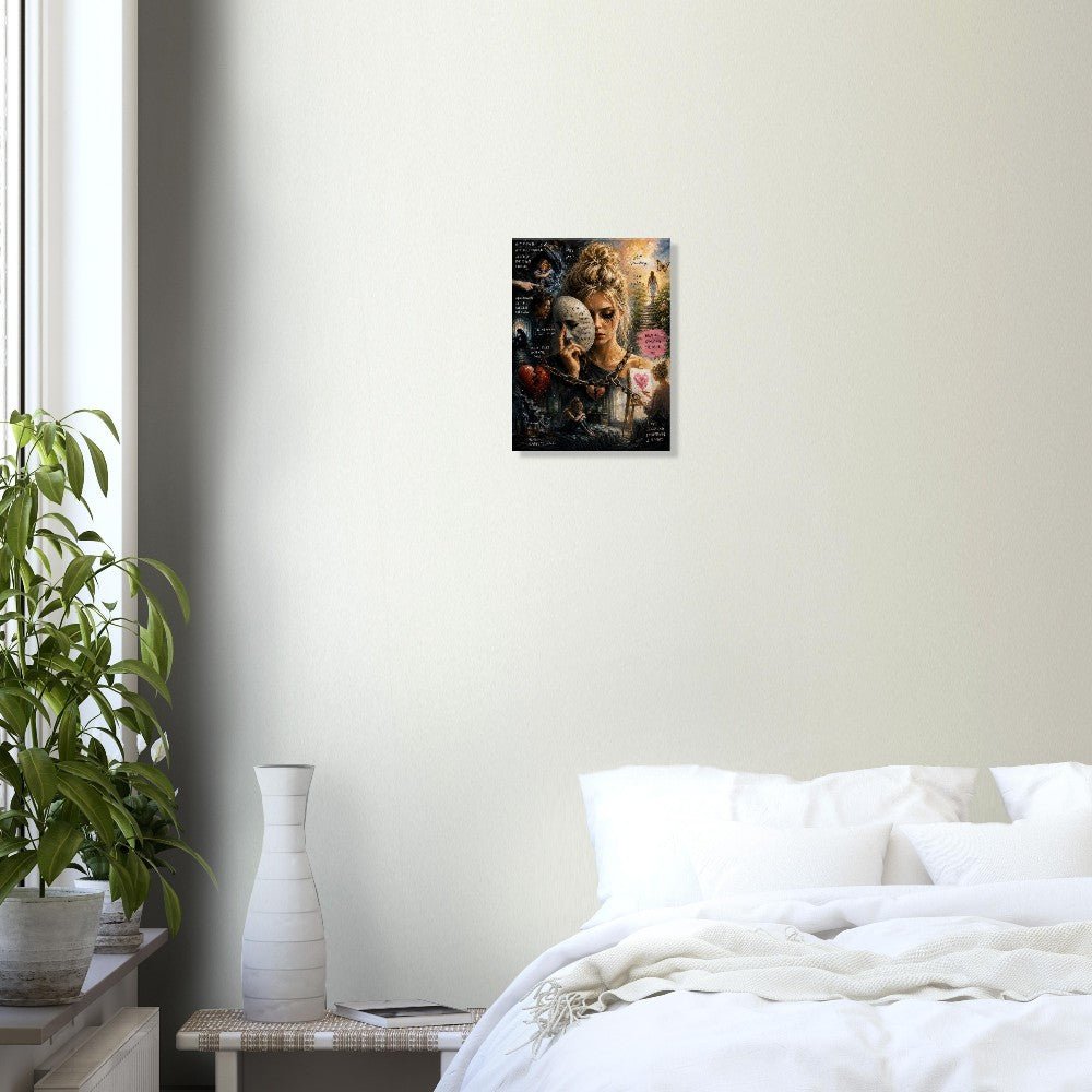 Custom Trauma-Inspired Canvas Wall Art – Personalised Therapeutic Art Print - Sayby’s
