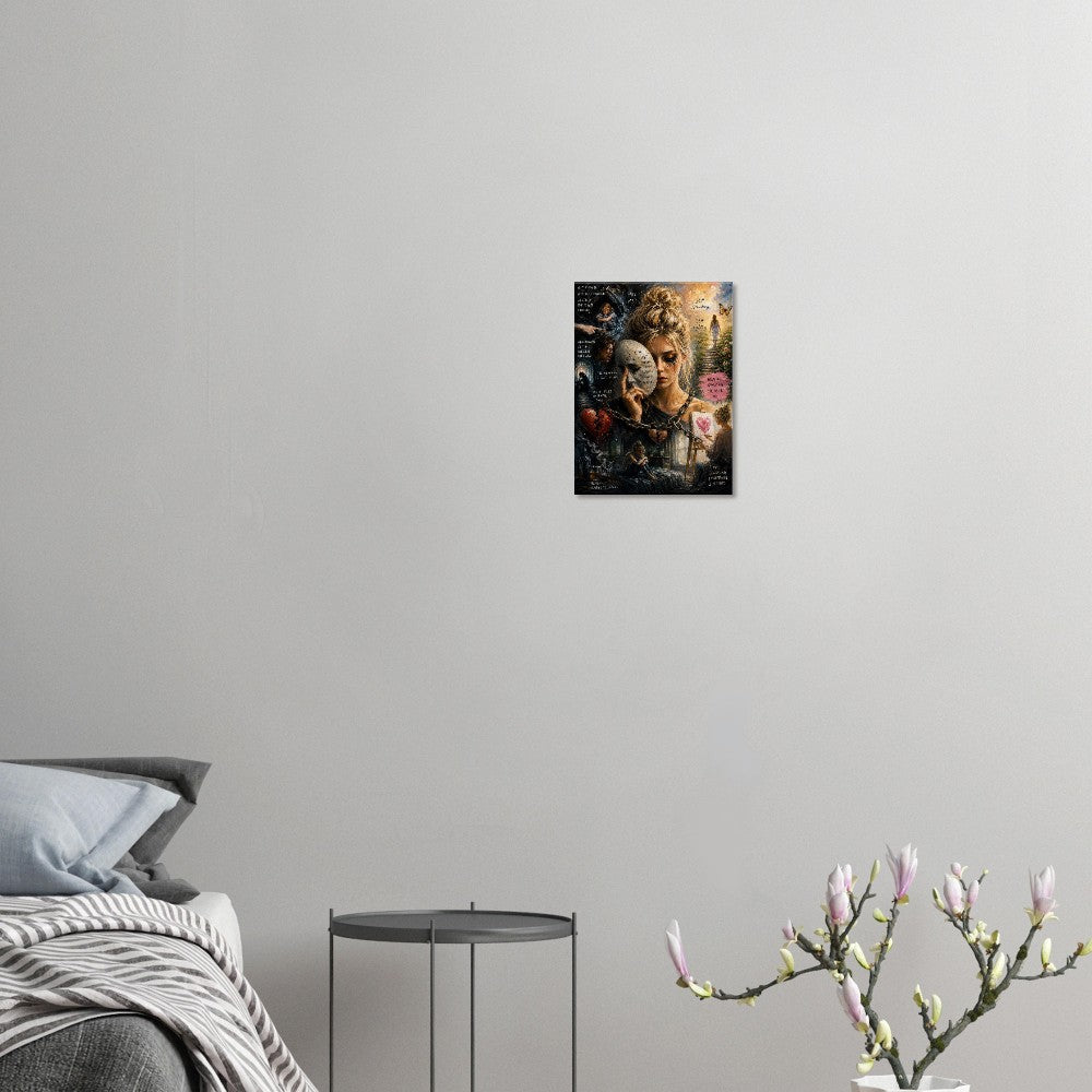 Custom Trauma-Inspired Canvas Wall Art – Personalised Therapeutic Art Print - Sayby’s