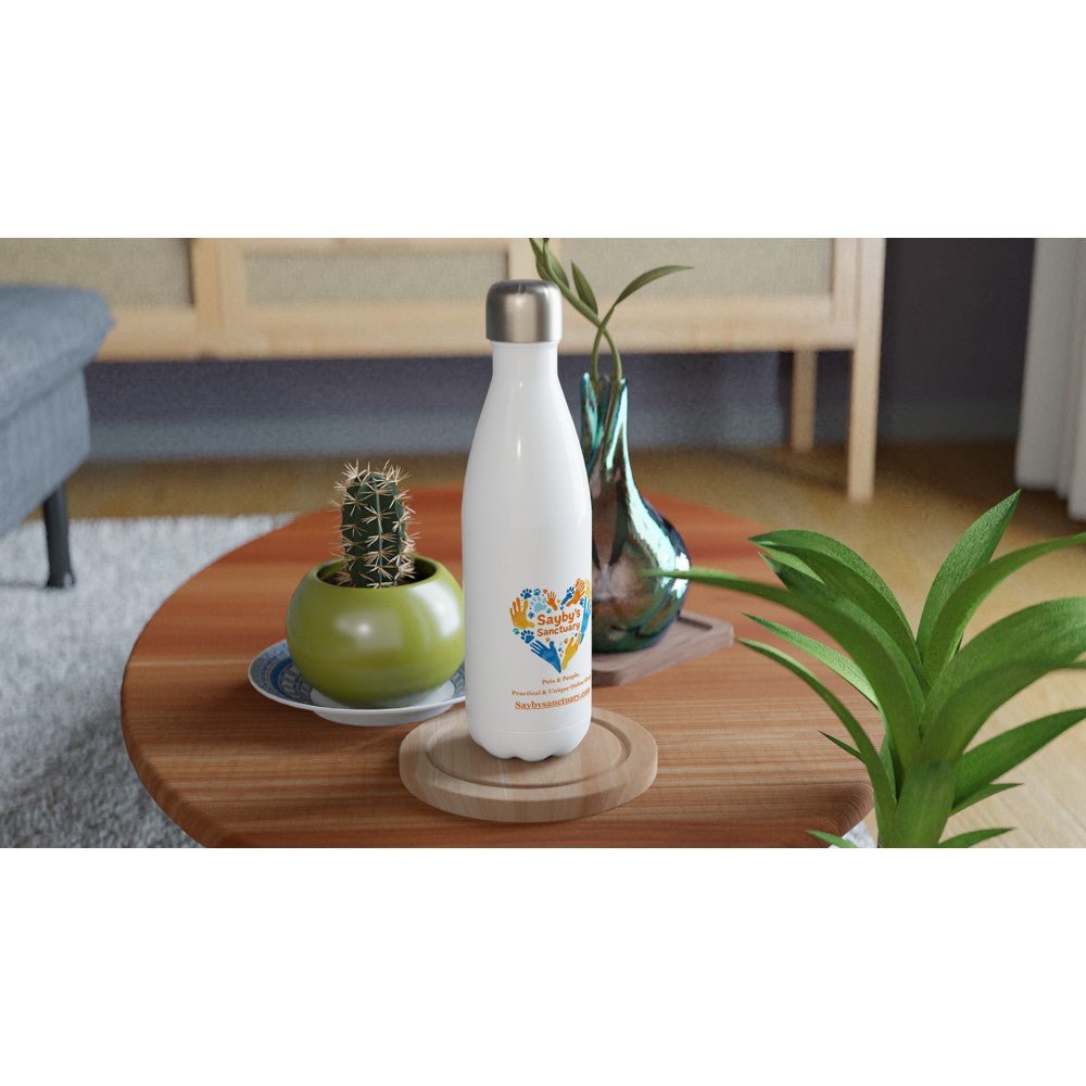Customisable Stainless Steel Water Bottle – Sleek 17oz Design with Customisation Options. FREE DELIVERY - Sayby’s