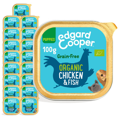 Edgard Cooper Grain-Free Wet Dog Food for Adult Dogs, (11 x 150g), Natural Dogs Food in Cup with Fresh Meat & Amino Acids, Gluten-Free, High Protein - Sayby’s