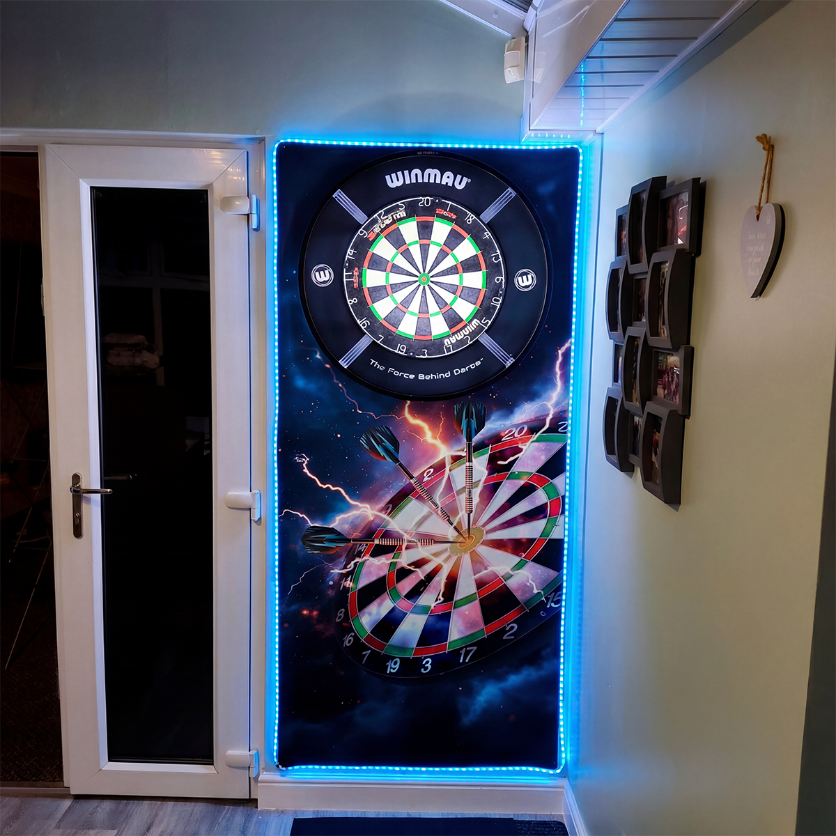 Liverpool Retro - 1989 Home - Personalised Darts Wall Banner - Two Sizes [COLLECTIVE]
