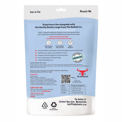 Gently Dently- Salmon Dental Treats for Dogs 175g - Sayby’s