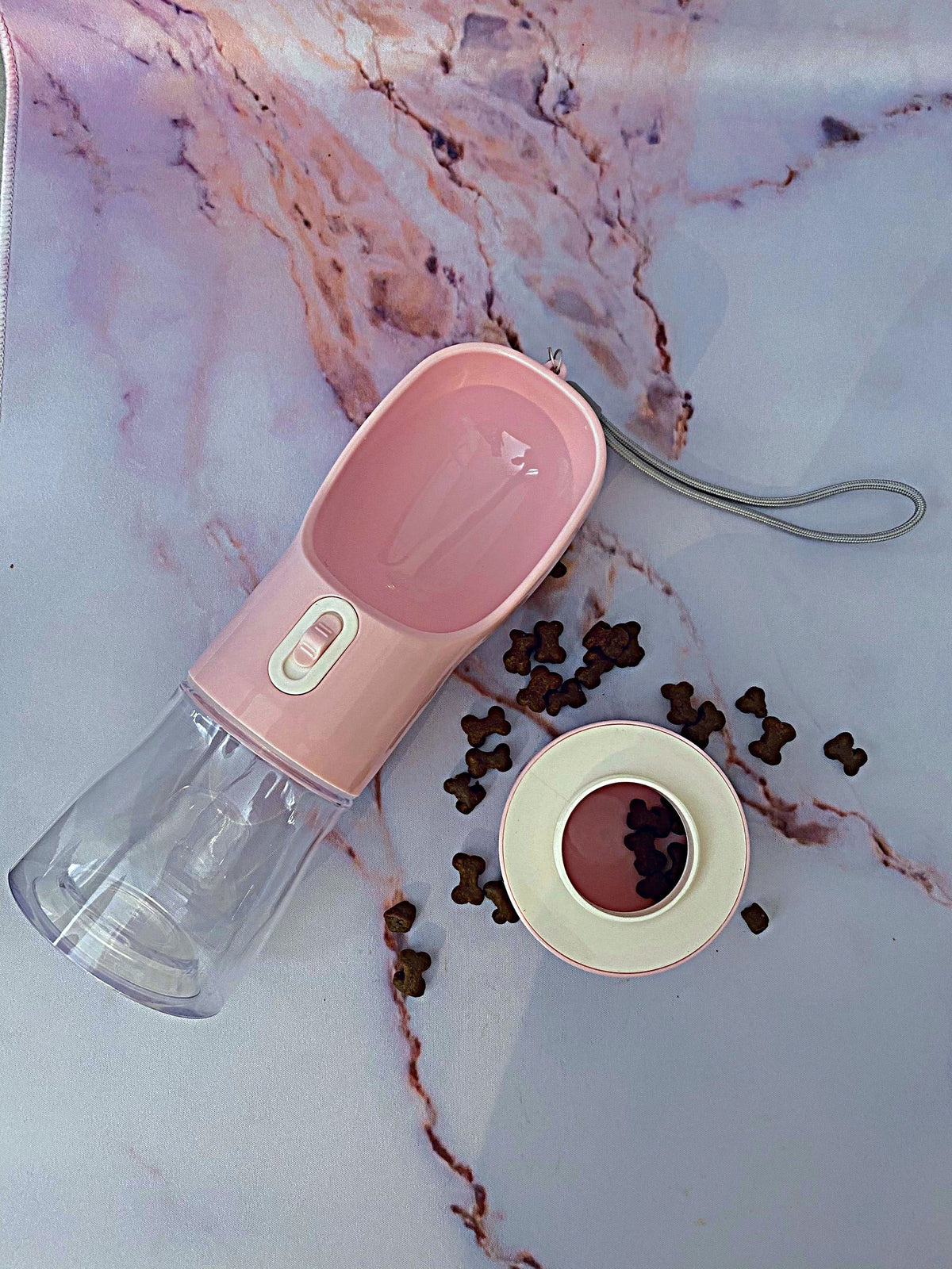 Water & Treat Bottle - Pink