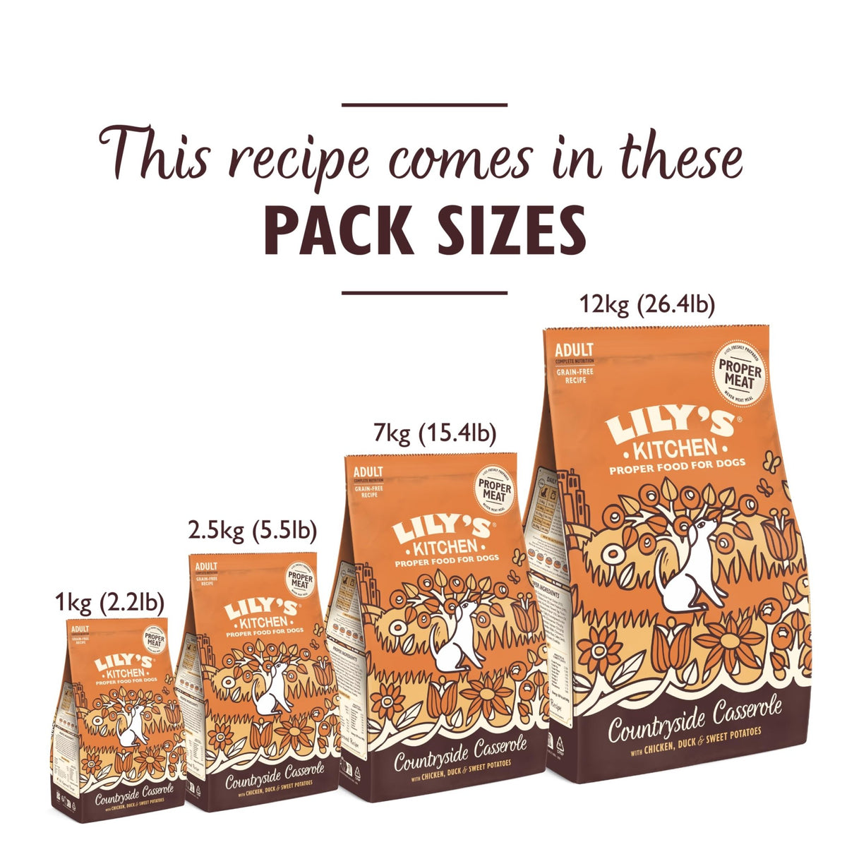 Lily’s Kitchen Made with Natural Ingredients Adult Dry Dog Food Balanced Recipe - Sayby’s