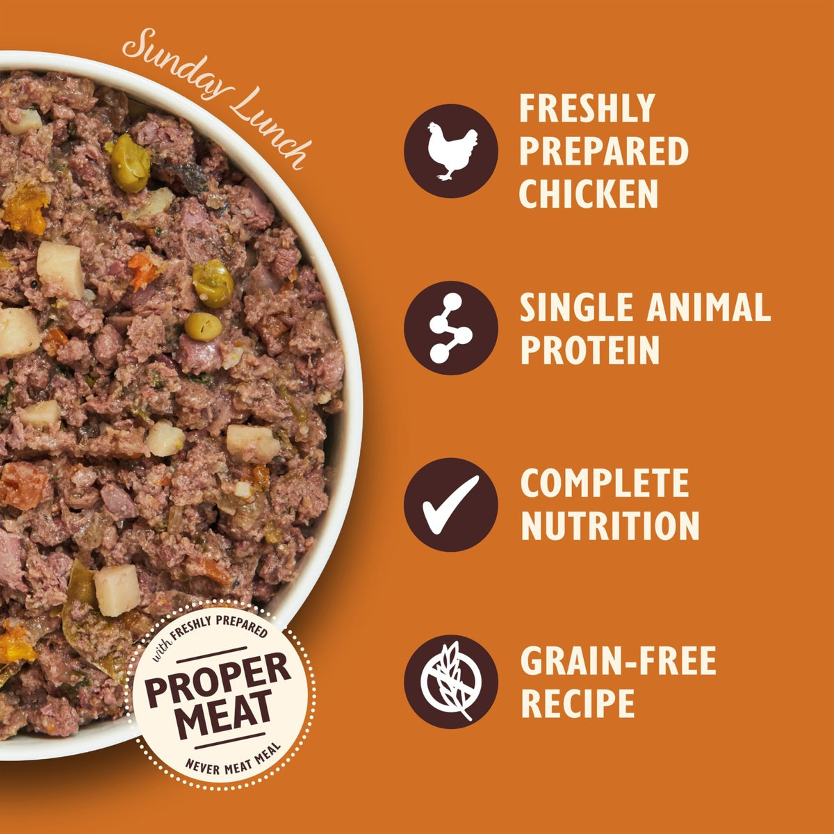 Lily's Kitchen Natural Adult Wet Dog Food Tins Grain-Free Recipe Variety pack 400g - Sayby’s