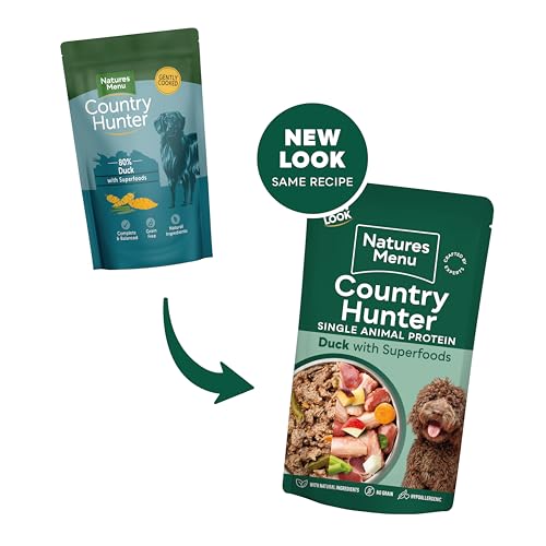 Natures Menu Country Hunter Dog Food Pouch Grass Grazed - Sayby’s