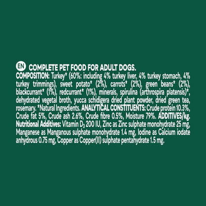 Natures Menu Country Hunter Dog Food Pouch Grass Grazed - Sayby’s