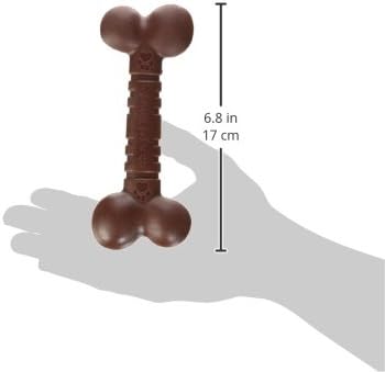 Rosewood Small Beef Bone – Durable Nylon Chew Toy for Small Dogs <10kg | Promotes Dental Hygiene | Long-Lasting - Sayby’s