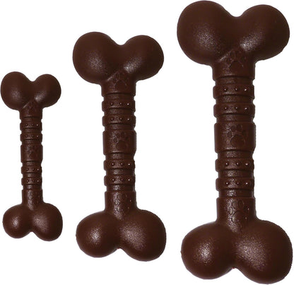 Rosewood Small Beef Bone – Durable Nylon Chew Toy for Small Dogs <10kg | Promotes Dental Hygiene | Long-Lasting - Sayby’s