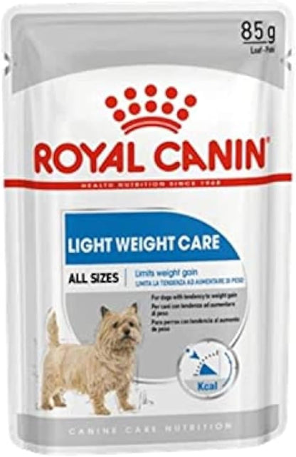 Royal Canin Light Weight Care Adult Dog Wet Pouches 85g - Sayby’s