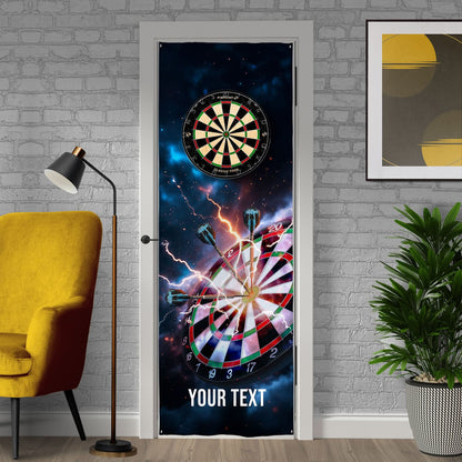 Cosmic Darts - Personalised Darts Wall Banner - Two Sizes