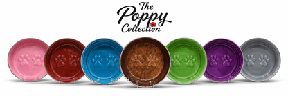 The Poppy Collection Dog Bowl - Violet - Sayby’s