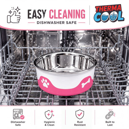 ThermaCool Dog Bowl - Hot Pink - Sayby’s